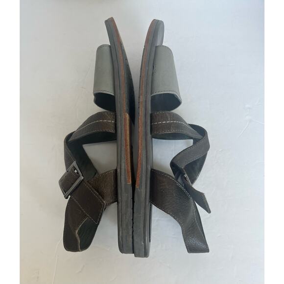 UGG AUSTRALIA MEN’S TUSTIN GRAY SANDALS 1004075 SANDALS SZ 13 - Picture 8 of 9